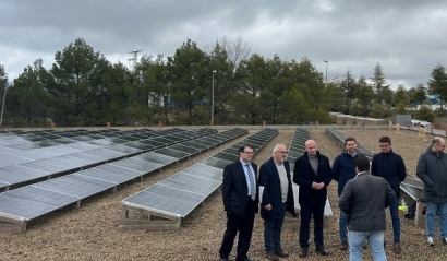 La Diputación de Jaén instala placas solares en la potabilizadora de Las Copas