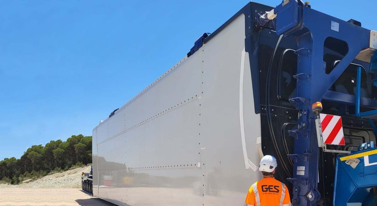 Los aerogeneradores más poderosos hacen su entrada en Aragón